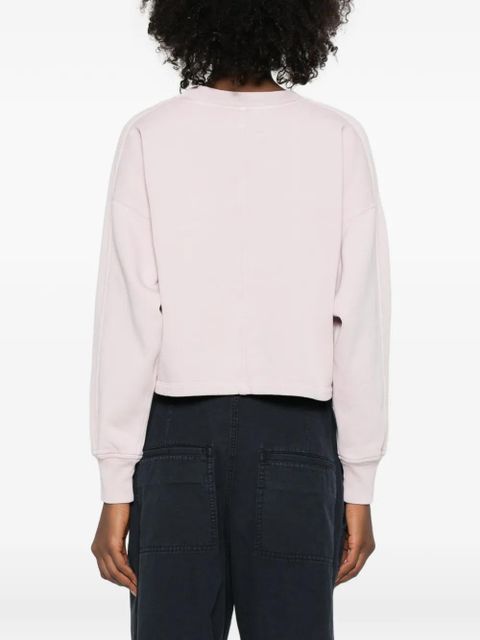 MARANT ÉTOILE Sunny embroidered sweatshirt - Pink