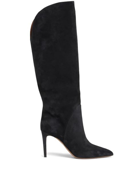 Paris Texas 85mm Gaia boots - Black - zdjęcie produktu nr 1