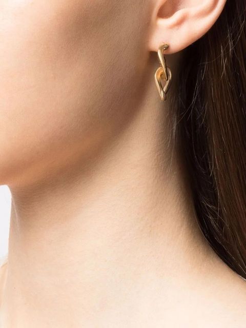 Maison Margiela chain-link earrings - Gold - zdjęcie produktu nr 2