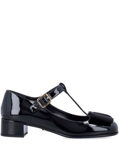 Prada 35mm Mary Jane bow pumps - Black - zdjęcie produktu nr 1