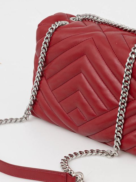 Armani Exchange torebka kolor czerwony 949122 4R742 - zdjęcie produktu nr 2