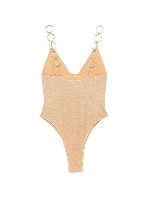Oséree Lumiere ring triangle swimsuit - Gold - zdjęcie produktu nr 2