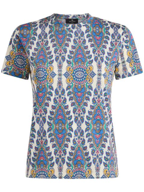ETRO paisley-print T-shirt - White - zdjęcie produktu nr 1