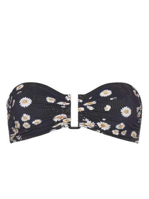 ERES Tendrement floral-print bikini top - Black - zdjęcie produktu nr 1