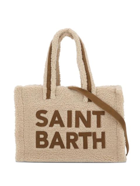 MC2 Saint Barth Colette Teddy logo tote bag - Neutrals - zdjęcie produktu nr 1