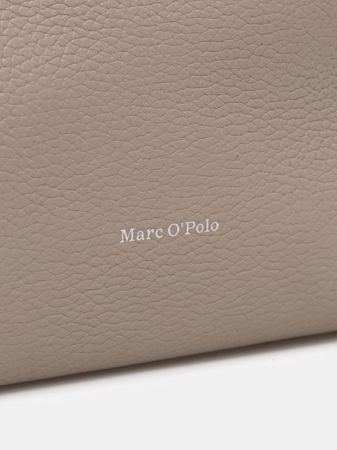 Marc O'Polo torebka skórzana kolor beżowy 5000009281