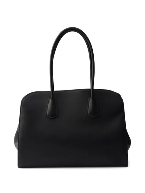 Prada large leather tote bag - Black - zdjęcie produktu nr 2
