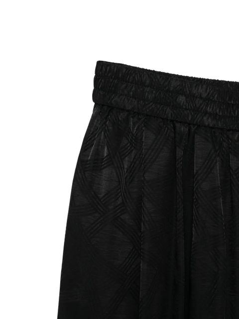 Eleh elasticated patterned skirt - Black