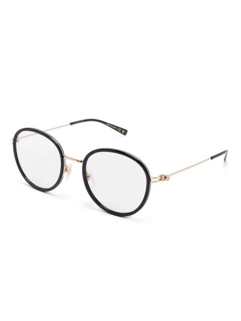 Gucci Eyewear round-frame glasses - Black - zdjęcie produktu nr 2