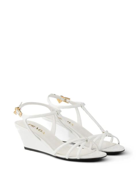 Prada patent leather sandals - White - zdjęcie produktu nr 2