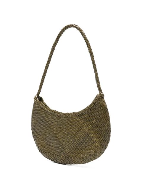 DRAGON DIFFUSION Nova Luna braided shoulder bag - Green