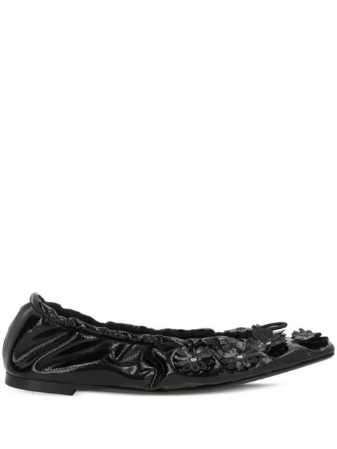 Cecilie Bahnsen Orbella ballet flats - Black - zdjęcie produktu nr 1
