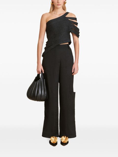 Cult Gaia Sashi knit top - Black - zdjęcie produktu nr 1