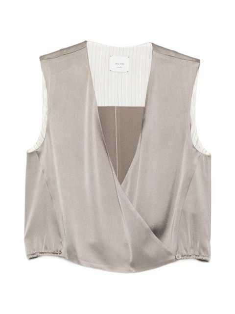 Alysi satin top - Neutrals - zdjęcie produktu nr 1
