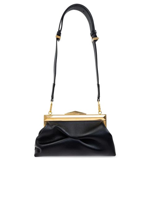 Jimmy Choo Diamond Frame Clutch bag - Black