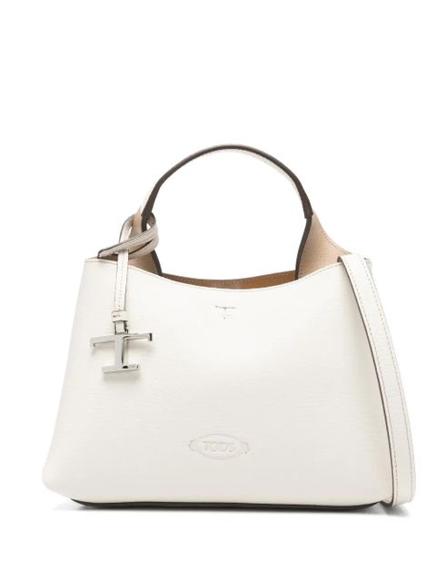Tod's micro logo-charm tote bag - White - zdjęcie produktu nr 1