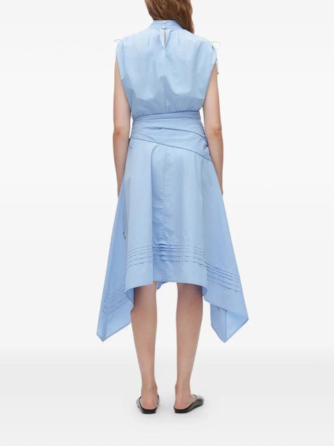 3.1 Phillip Lim tie-detail midi dress - Blue