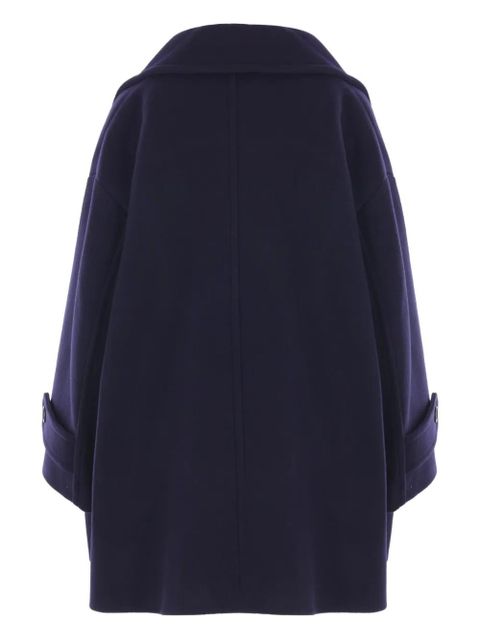 Chloé buttoned double-breasted coat - Blue