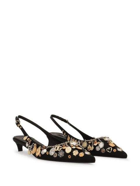 Dolce & Gabbana slingback pumps - Black - zdjęcie produktu nr 2