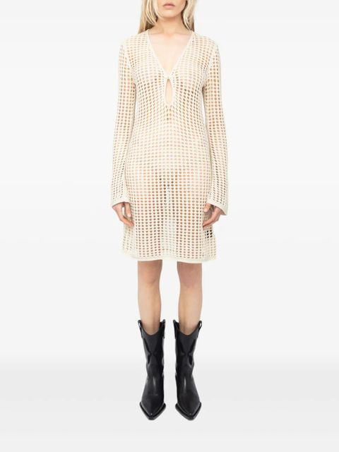 Zadig&Voltaire Ranyra mini dress - Neutrals