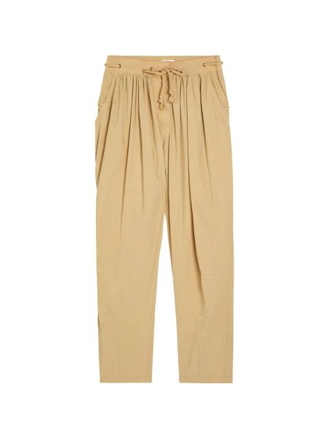 ISABEL MARANT braided drawstring trousers - Neutrals - zdjęcie produktu nr 1