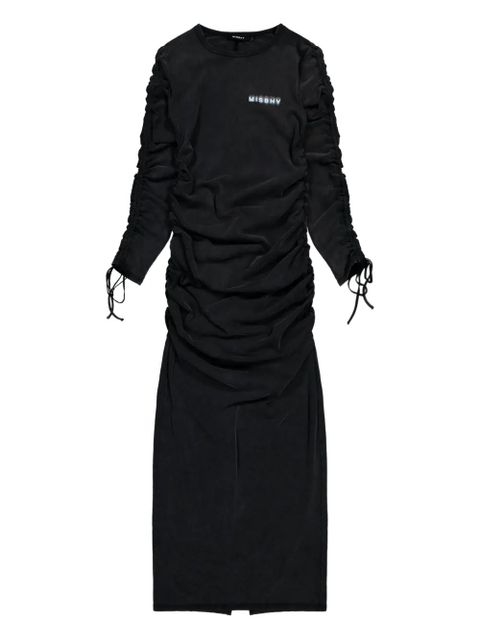 MISBHV Community gathered maxi dress - Black - zdjęcie produktu nr 1