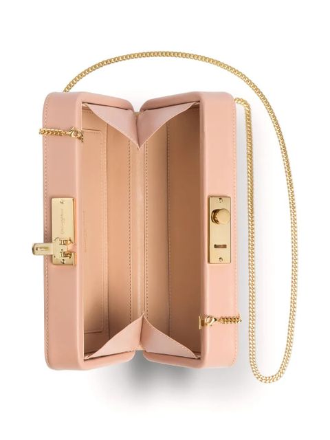 Gianvito Rossi Vali clutch bag - Neutrals