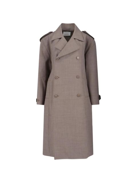 The Frankie Shop Bleecker belted trench coat - Neutrals - zdjęcie produktu nr 1