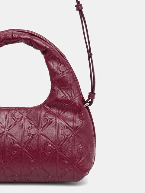 Calvin Klein torebka kolor bordowy LV04F3200G - zdjęcie produktu nr 2