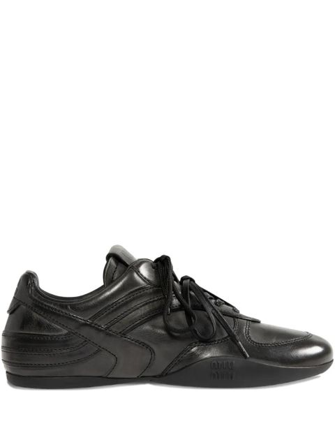 Miu Miu lace-up sneakers - Black - zdjęcie produktu nr 1