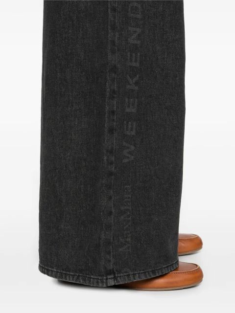 Weekend Max Mara WKDVORTICE logo jeans - Black