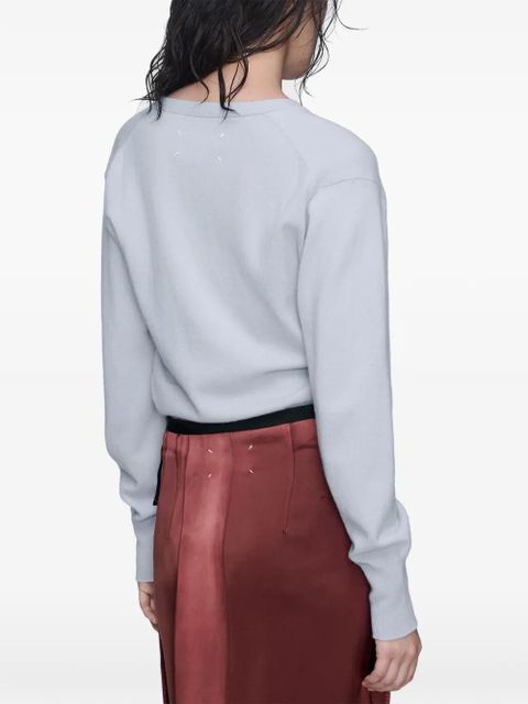 Maison Margiela wool cardigan - Blue