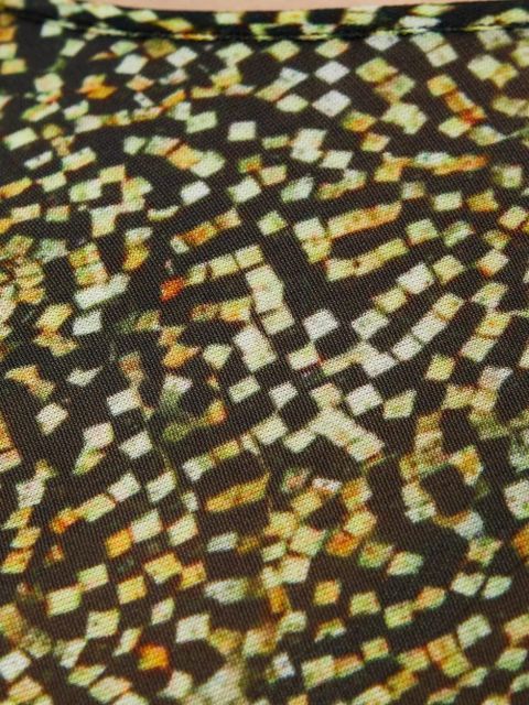 ISABEL MARANT ruched blouse - Black