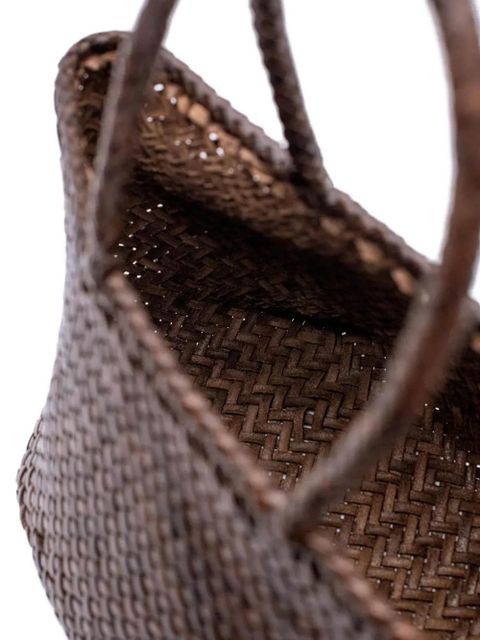 DRAGON DIFFUSION small Grace Basket tote bag - Brown - zdjęcie produktu nr 2
