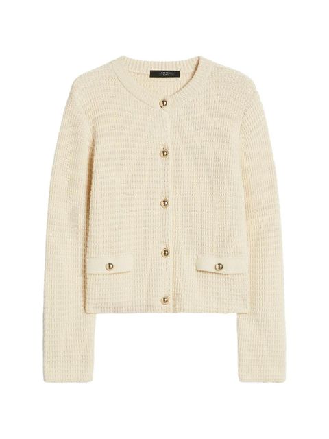 Max Mara button pocket cardigan - Neutrals - zdjęcie produktu nr 1
