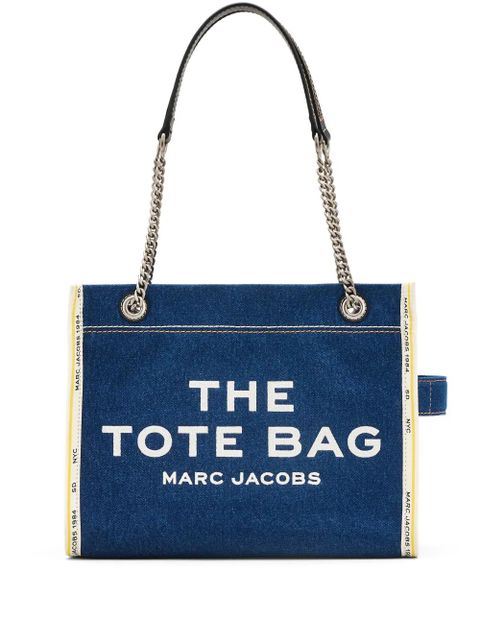 Marc Jacobs The Medium denim tote bag - Blue - zdjęcie produktu nr 1
