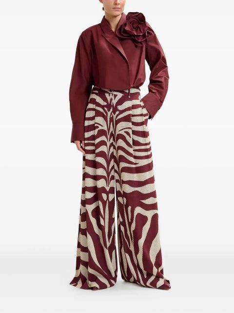 Essentiel Antwerp rose-embellishment shirt - Red - zdjęcie produktu nr 2