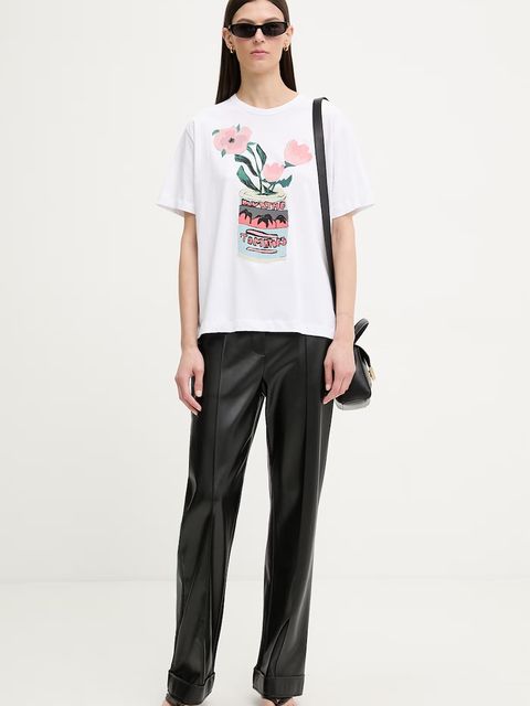 MUNTHE t-shirt damski bawełniany BALWIN - zdjęcie produktu nr 1