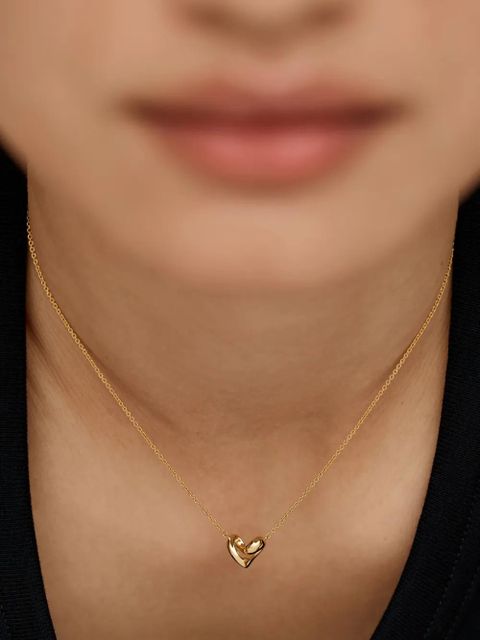 Monica Vinader infinity heart necklace - Gold - zdjęcie produktu nr 2