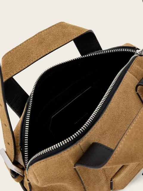 AllSaints torebka zamszowa ARES