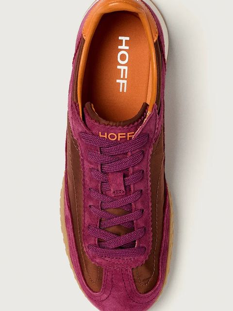 Hoff sneakersy BRIDGE MKII BURGUNDY kolor czerwony 22559003
