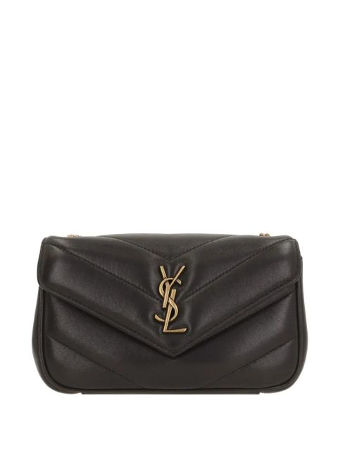 Saint Laurent mini Loulou shoulder bag - Grey