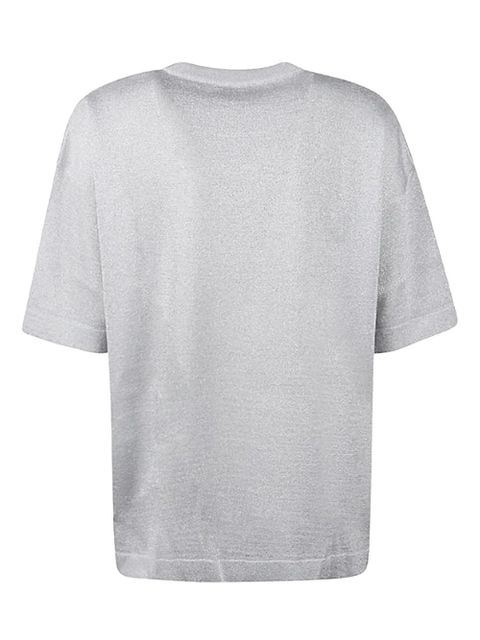 Missoni lamé crew-neck T-shirt - Grey - zdjęcie produktu nr 2