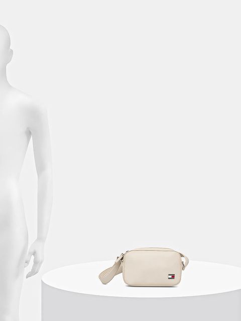Tommy Jeans torebka kolor beżowy AW0AW17872