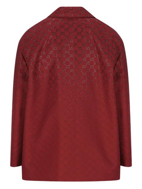 Gucci monogram button jacket - Red - zdjęcie produktu nr 2