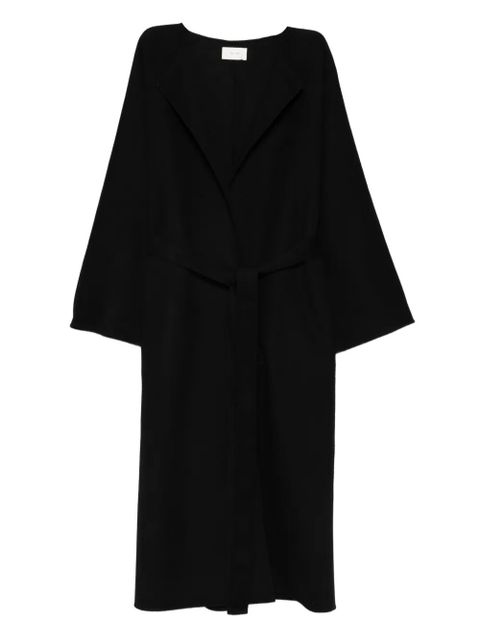 The Row Nilsat belted cashmere coat - Black - zdjęcie produktu nr 1