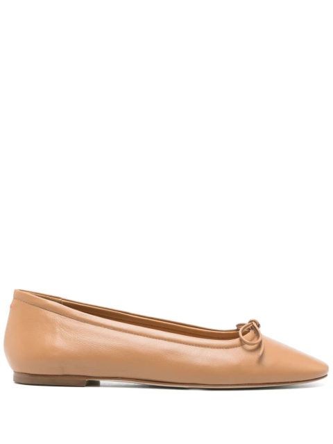 Aeyde Delfina ballet flats - Neutrals