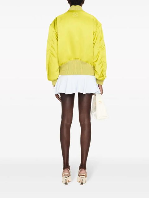 Off-White H Duchesse bomber jacket - Yellow