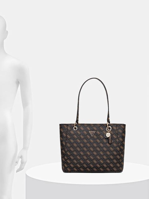 Guess torebka NOELLE kolor brązowy HWQG96 72250