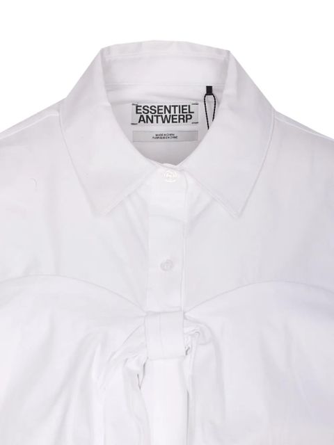 Essentiel Antwerp bow shirt - White